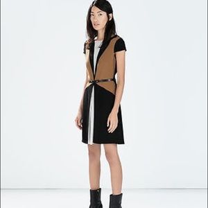 Zara colorblock dress